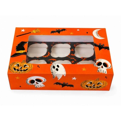 Caixa 6 Cup Cakes Halloween