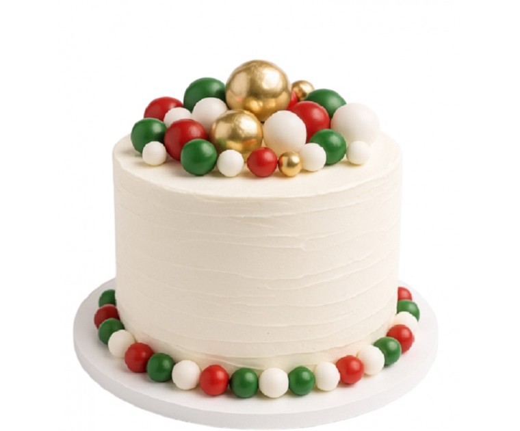 Topo Bolo Bolas Natal