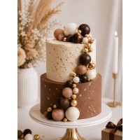 Topo Bolo Mix Bolas Chocolate