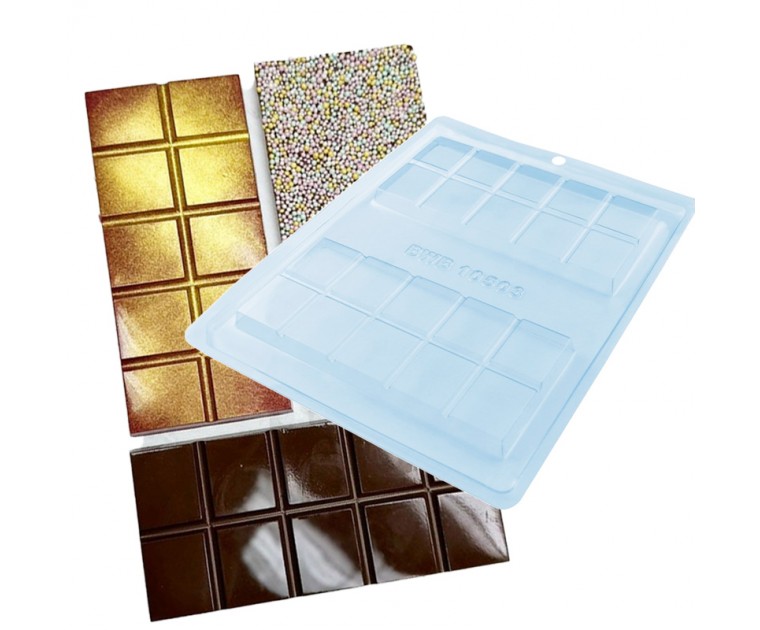 Molde Tablete Golden Bar ***