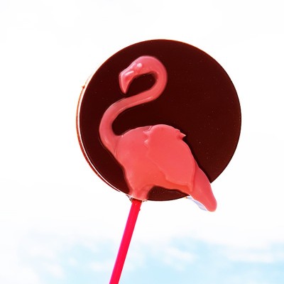 Molde Pirulito Flamingo Molde Pirulito Flamingo