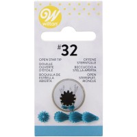 Bico de Decoração Estrela Aberta Nº32 Wilton 