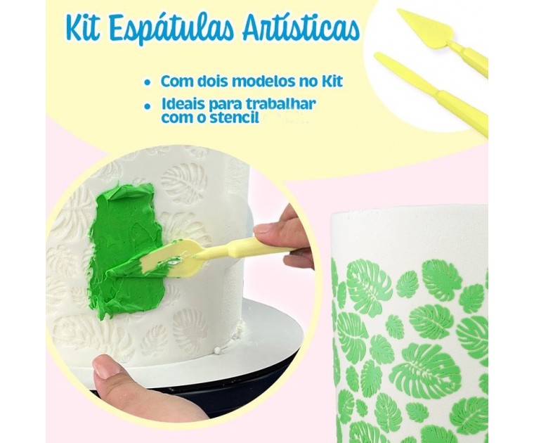  Kit Espátula Artística