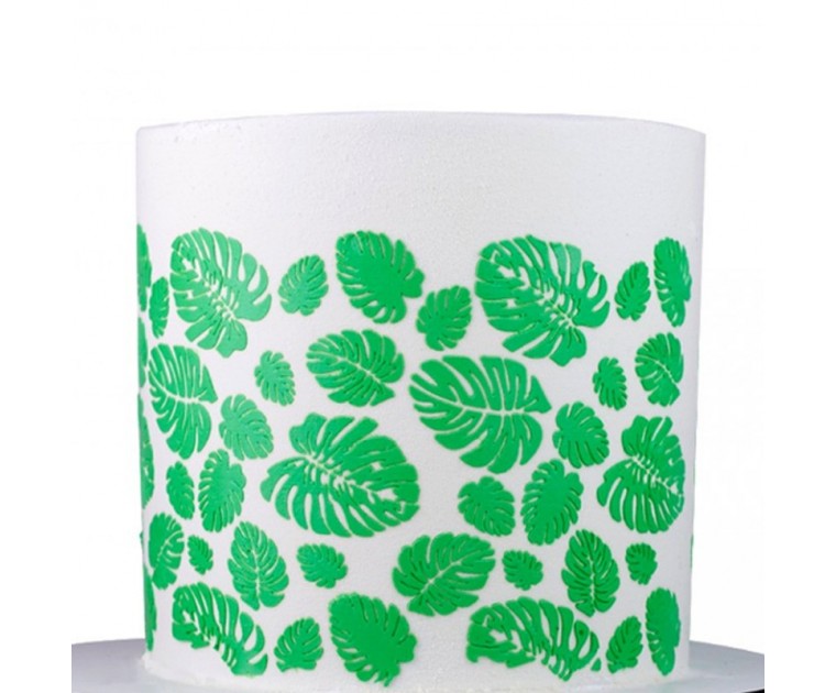 Stencil Folha Monstera