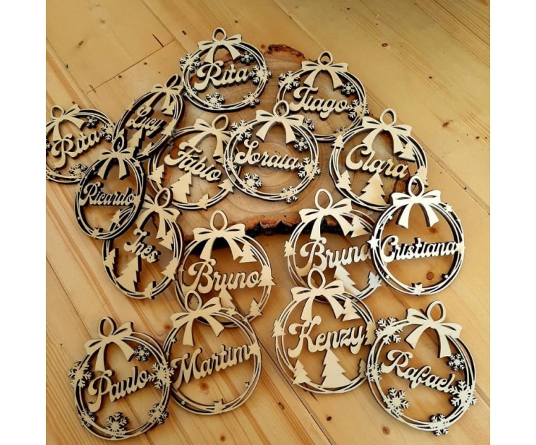 Bolas Natal Personalizadas Sob Consulta