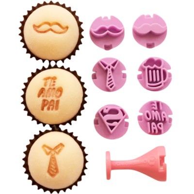 Carimbos para Brigadeiros Dia dos Pais
