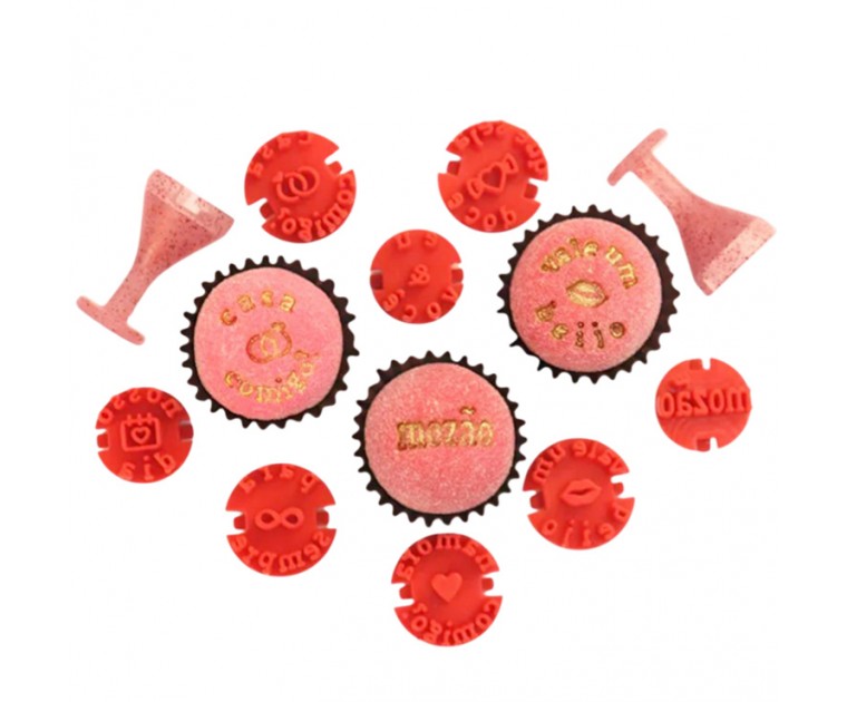 Carimbos Brigadeiros Frases Românticas