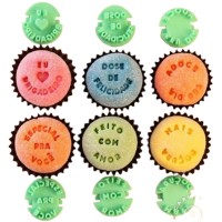 Carimbos para Brigadeiros Frases