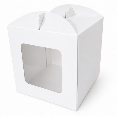Caixa Branca Bolo 25x25x30