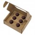  Caixa 9 Brigadeiros Cartão Branca/Kraft