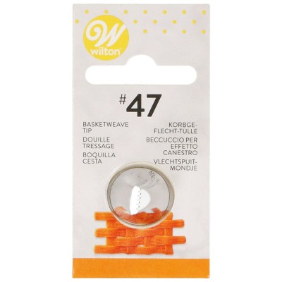 Bico Decoração Cesto Entrançado Wilton Nº47