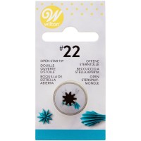 Bico de Decoração Estrela Aberta Nº22 Wilton 