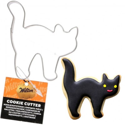 Cortador de Bolachas Wilton Gato Assustador 7,2 cm