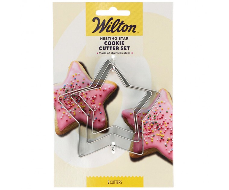 Set 3 Cortadores Estrela Wilton