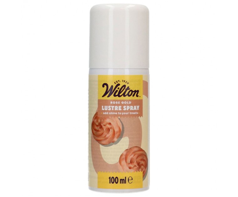 Spray Comestível Rose Gold Wilton