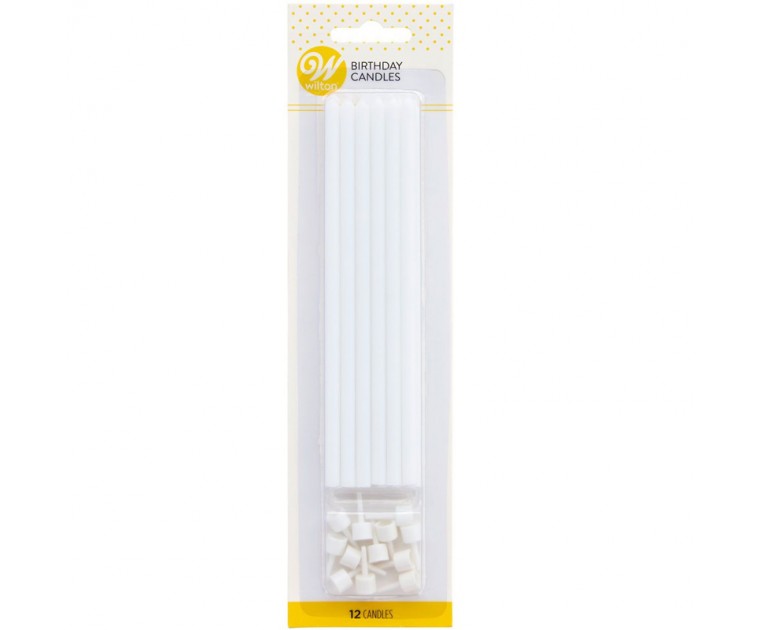 Velas Altas Brancas Wilton