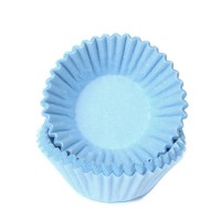 100 Mini Forminhas Baby Blue