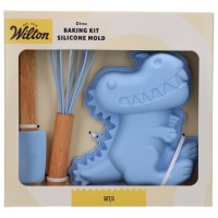 Kit Oferta Cozinha Dinossauro 3 utensílios