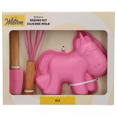 Kit Oferta Cozinha Unicórnio 3 utensílios