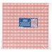 Folhas Papel Xadrez Rosa Caixas Bênto Cakes