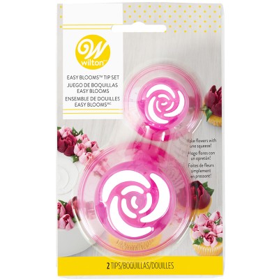 Conj. Decoração 2 Bicos Flores Fáceis Wilton