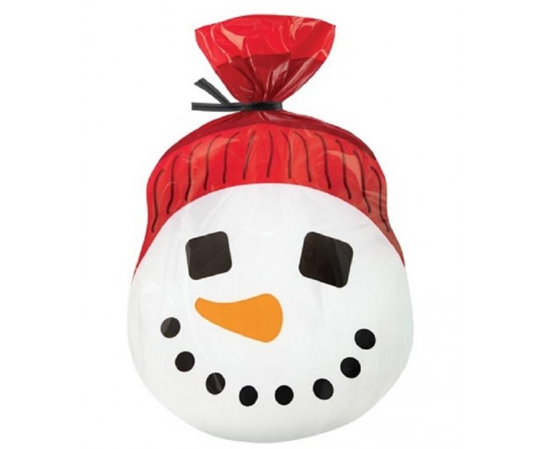 Pack 15 Sacos Boneco de Neve