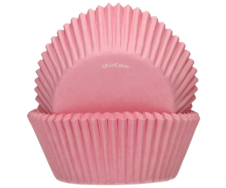 48 Formas Cup Cakes Rosa Claro