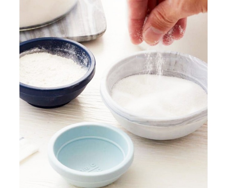 Conj. 3 Tijelas Silicone Wilton