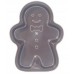 Forma de Gingerman Gigante com Tampa