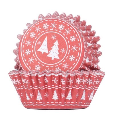 30 Formas Cup Cakes Padrão Camisola Natal
