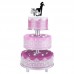 Stand de 3 andares para Bolo e Cup Cakes 38 cms