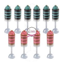 Pack de 12 Push Pops Wilton Pack de 12 Push Pops Wilton