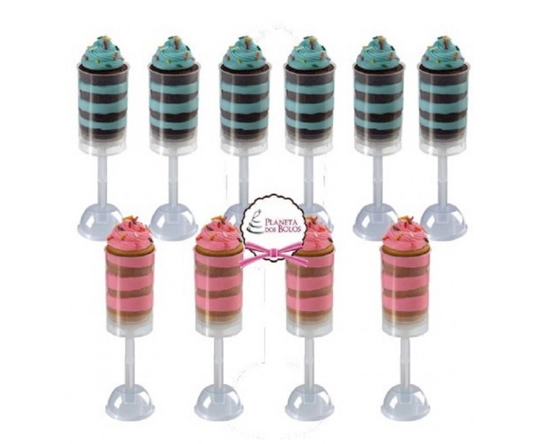 Pack de 12 Push Pops Wilton