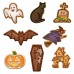 Set de 8 Cortadores Halloween