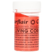 Corante em Pasta Living Coral Sugarflair 