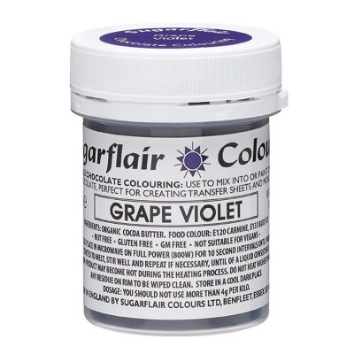 Corante Chocolate à Base de Manteiga de Cacau Violeta