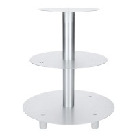 Stand de 3 andares para Bolo e Cup Cakes 38 cms