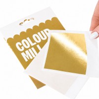 25 Folhas Ouro comestível