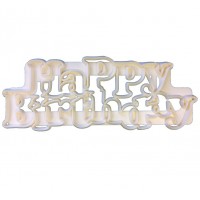 Conj. Réguas Cortadores/ Marcadores Happy Birthday