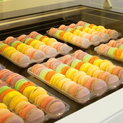 Caixa Transparente 36 Macarons