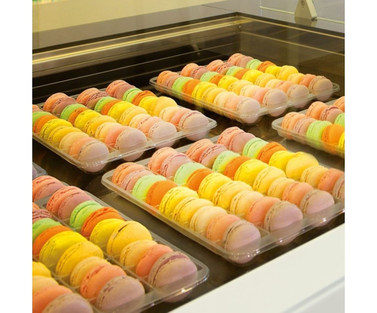 Caixa Transparente 36 Macarons