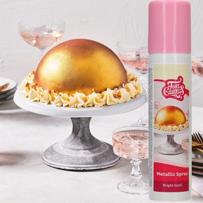 Spray Dourado Funcakes 100 ml