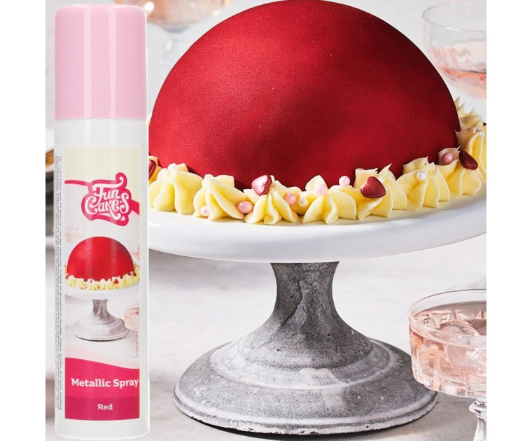 Spray Vermelho Funcakes 100ml