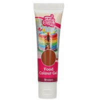 Corante Gel Bisnaga Castanho 30 Grs