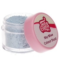 Pó comestível Mate Sky Blue