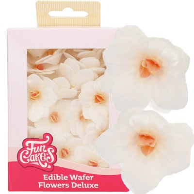 Flores Comestíveis  Hortênsia  Branca