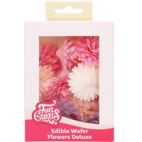 Flores Pompom Sortidas hóstia comestíveis