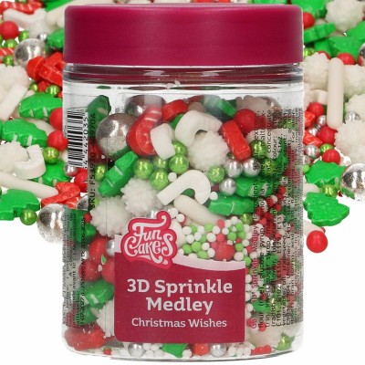 Mix Confetis Desejos de Natal