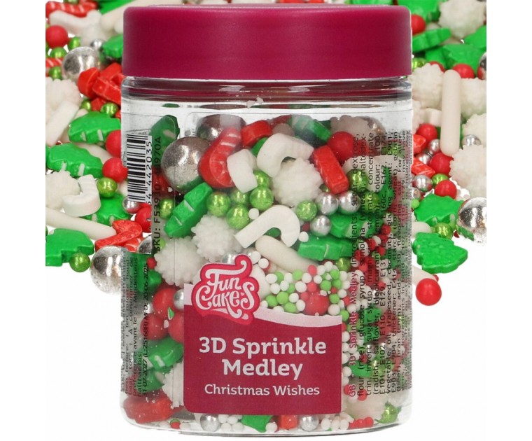 Mix Confetis Desejos de Natal