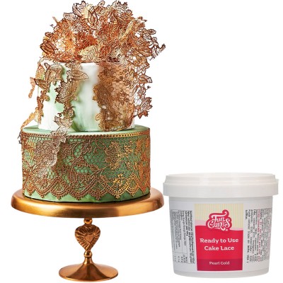 Mix Rendas Dourado Pronto a Usar